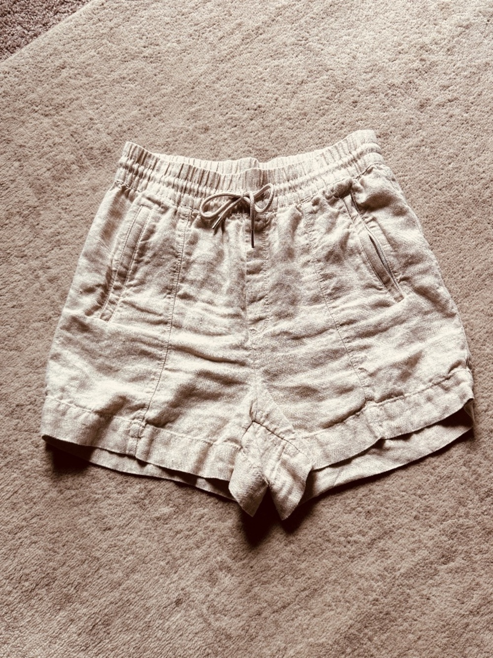 Athleta Retreat 100% Linen Pant – Undyed – Size Medium – Excellent Condition